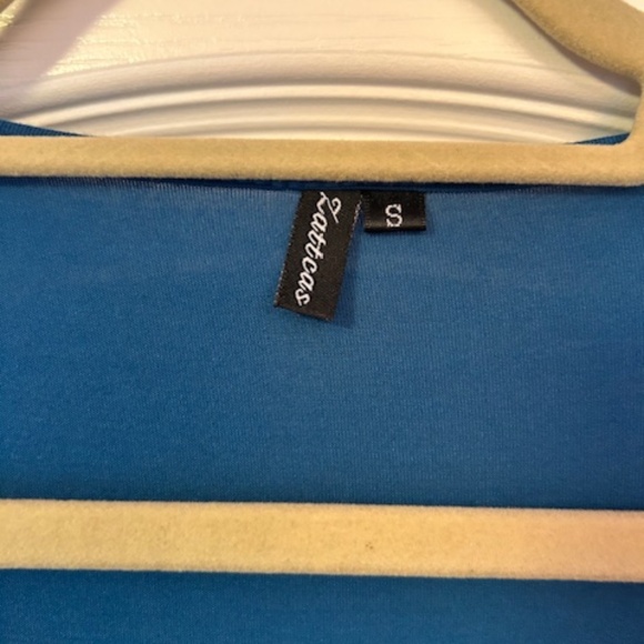 Zattcas blue long sleeve lace Maxi dress- Size S - Picture 3 of 5